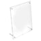 Azar Displays Beveled Edge L-Frame Acrylic Sign Holder 8.5"W X 11"H, PK2 252952 - alternate 1